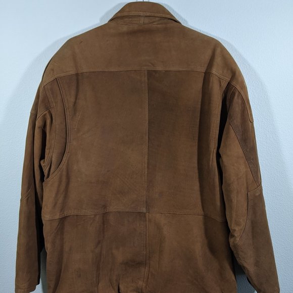 Phase 2 men's suede leather jacket Size XL Vintage - Picture 4 of 8